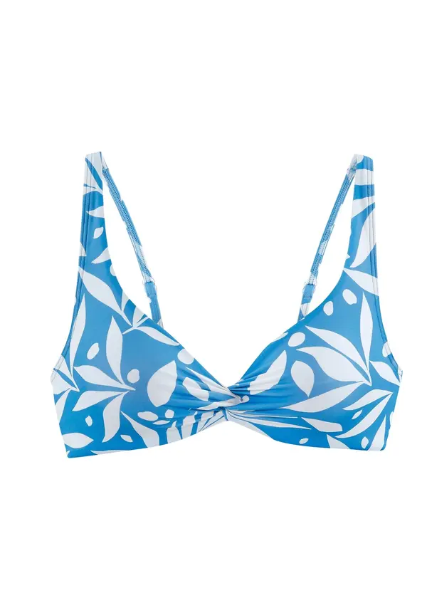 LASCANA ACTIVE LASCANA ACTIVE Športen bikini zgornji del  nebeško modra / bela