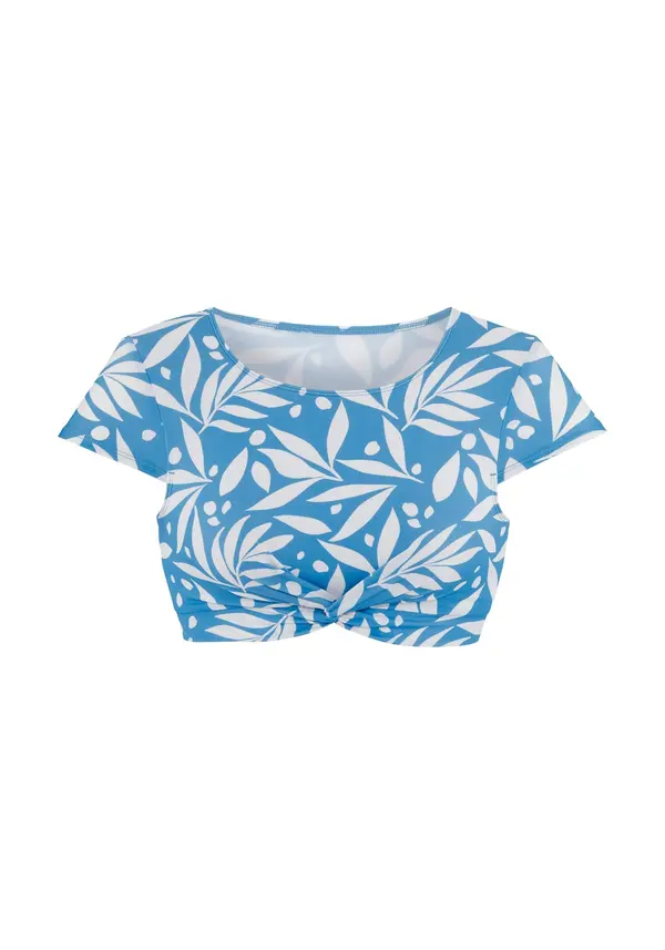 LASCANA ACTIVE LASCANA ACTIVE Športen bikini zgornji del  nebeško modra / bela