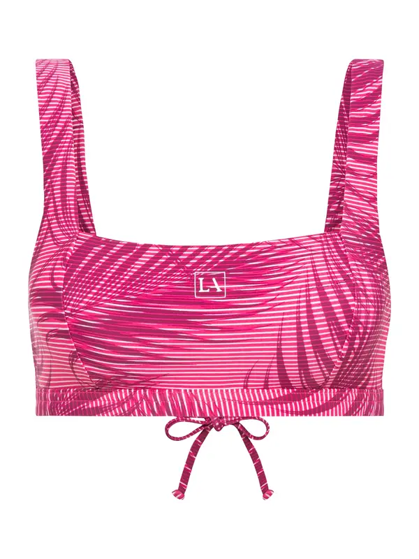 LASCANA ACTIVE LASCANA ACTIVE Športen bikini zgornji del  roza / bordo / bela