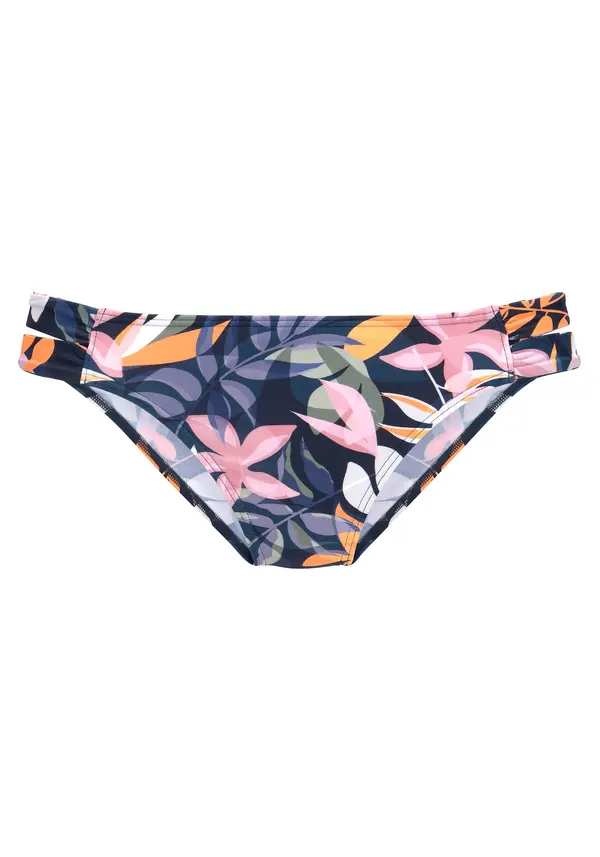 LASCANA ACTIVE LASCANA ACTIVE Športne bikini hlačke  mornarska / indigo / oranžna / roza