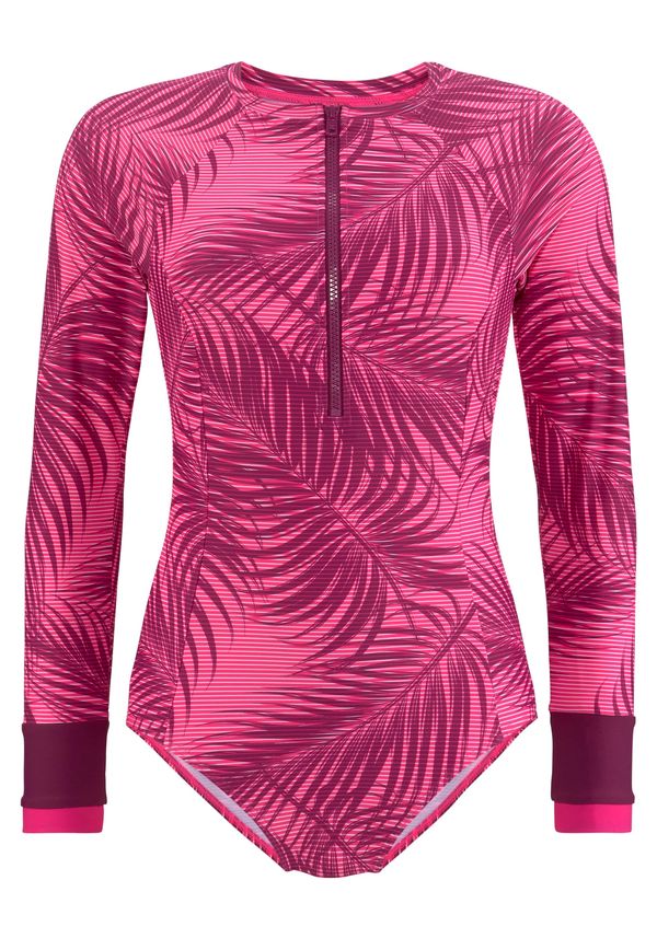 LASCANA ACTIVE LASCANA ACTIVE Športne enodelne kopalke  roza / bordo