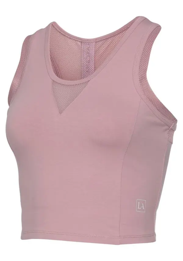 LASCANA ACTIVE LASCANA ACTIVE Športni top  staro roza