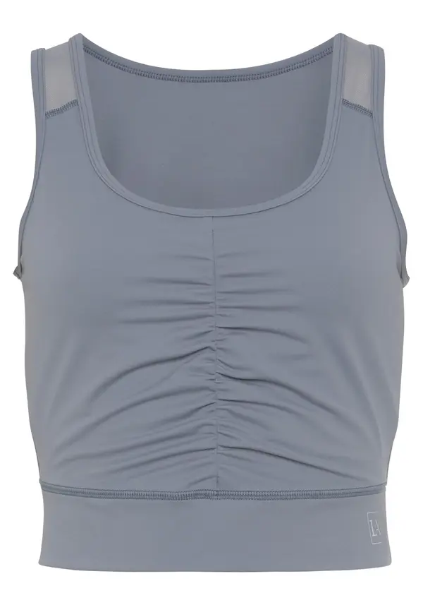 LASCANA ACTIVE LASCANA ACTIVE Športni top  svetlo siva