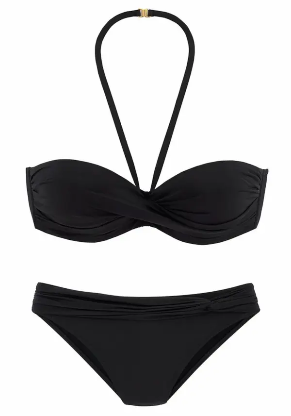 LASCANA LASCANA Bikini  črna