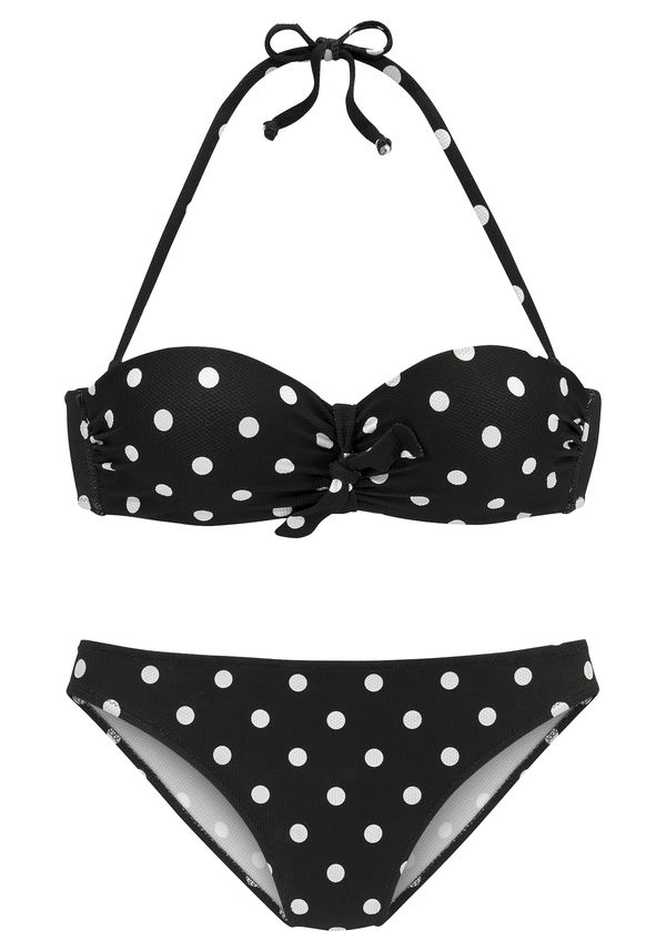 LASCANA LASCANA Bikini  črna / bela
