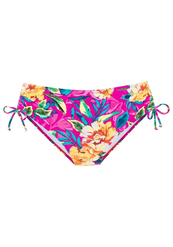 LASCANA LASCANA Bikini hlačke  azur / zelena / oranžna / fuksija