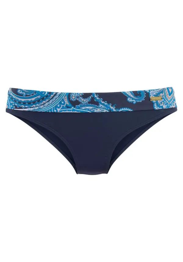 LASCANA LASCANA Bikini hlačke 'Boho'  mornarska / nebeško modra