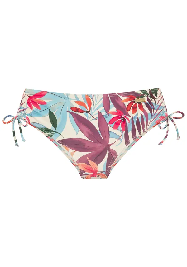 LASCANA LASCANA Bikini hlačke  kremna / pastelno modra / robida
