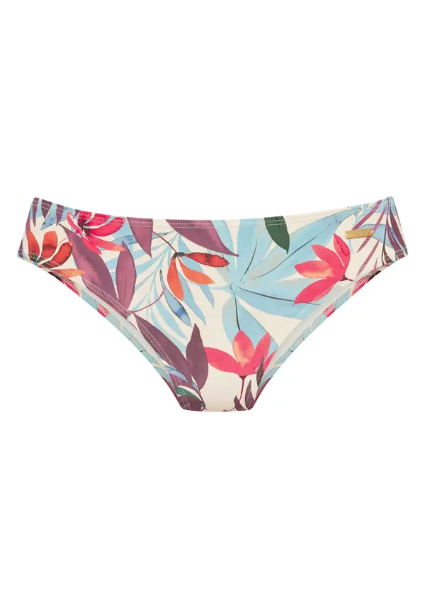 LASCANA LASCANA Bikini hlačke  kremna / svetlo modra / lila / oranžna