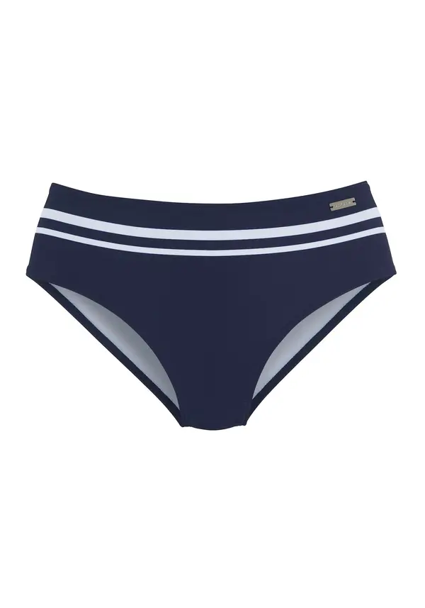 LASCANA LASCANA Bikini hlačke  marine / bela