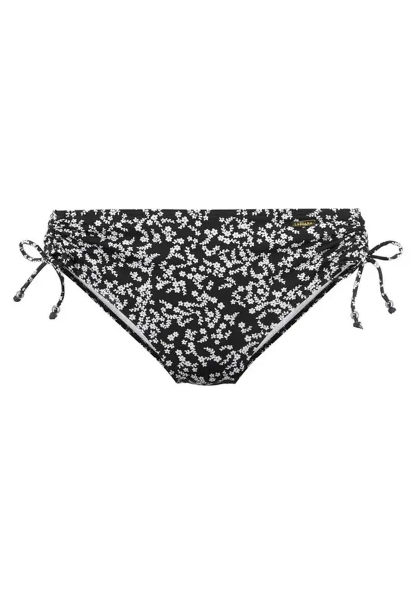 LASCANA LASCANA Bikini hlačke 'Meadow'  črna