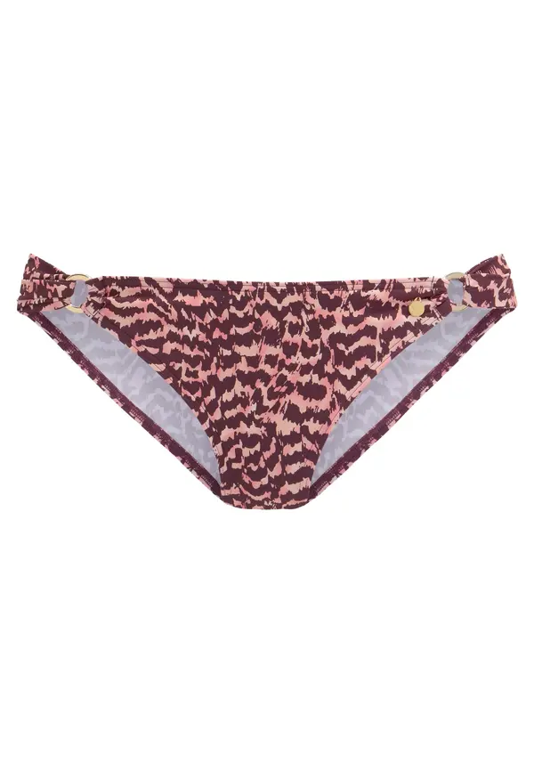 LASCANA LASCANA Bikini hlačke  mešane barve / bordo