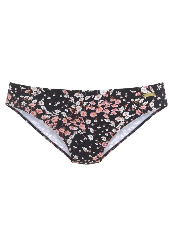 LASCANA LASCANA Bikini hlačke  mešane barve / črna