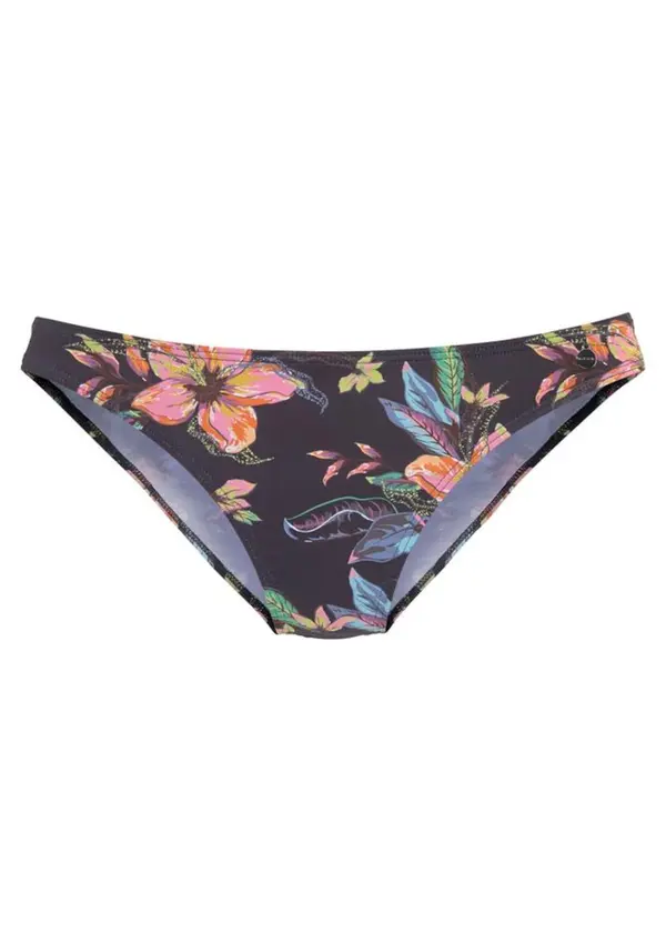 LASCANA LASCANA Bikini hlačke  mešane barve / črna