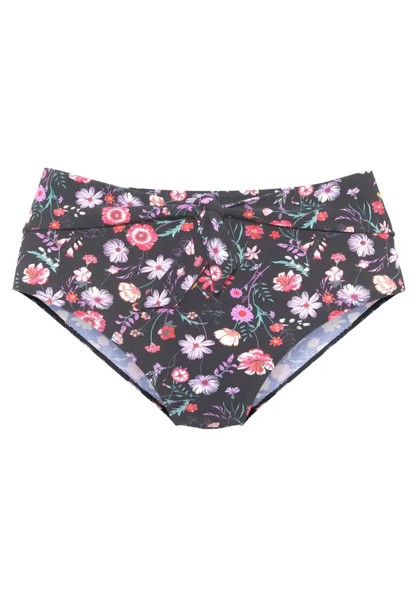 LASCANA LASCANA Bikini hlačke  mešane barve / črna
