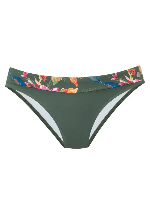 LASCANA LASCANA Bikini hlačke  modra / temno zelena / oranžna / roza