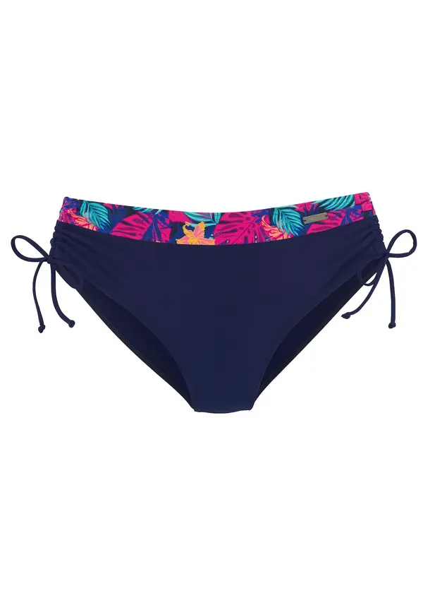 LASCANA LASCANA Bikini hlačke  mornarska / azur / rumena / roza