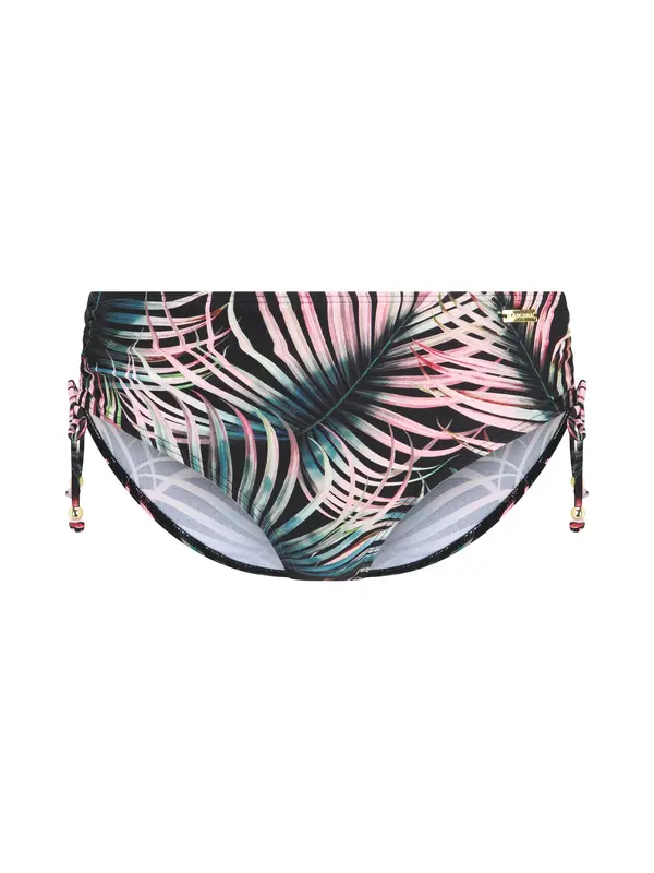 LASCANA LASCANA Bikini hlačke  petrol / roza / črna