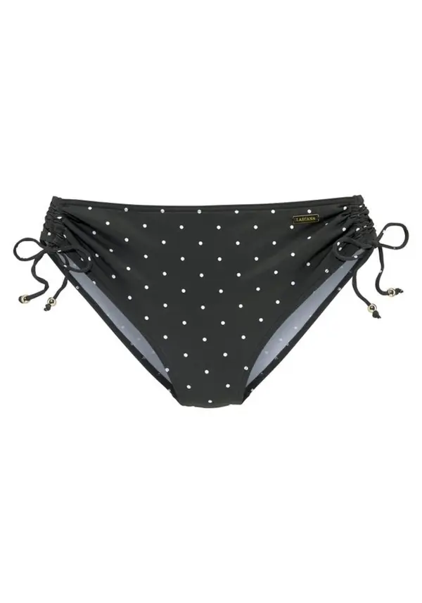LASCANA LASCANA Bikini hlačke 'Sparkel'  črna