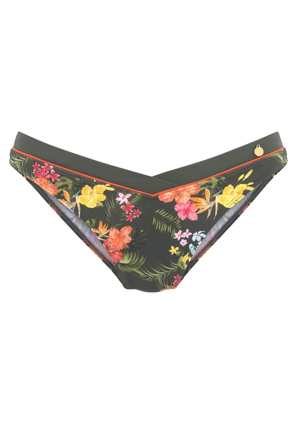 LASCANA LASCANA Bikini hlačke 'Tahiti'  mešane barve / črna