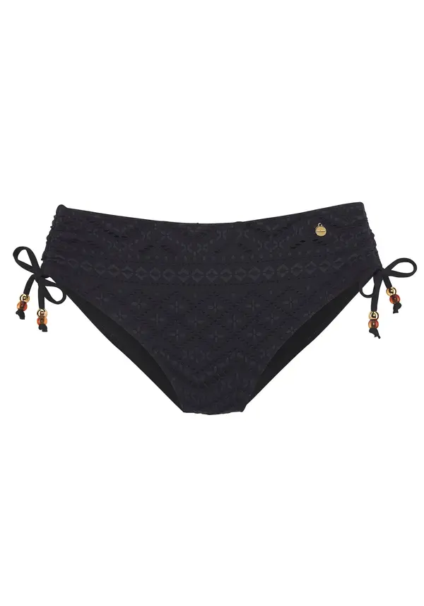 LASCANA LASCANA Bikini hlačke  temno siva / črna