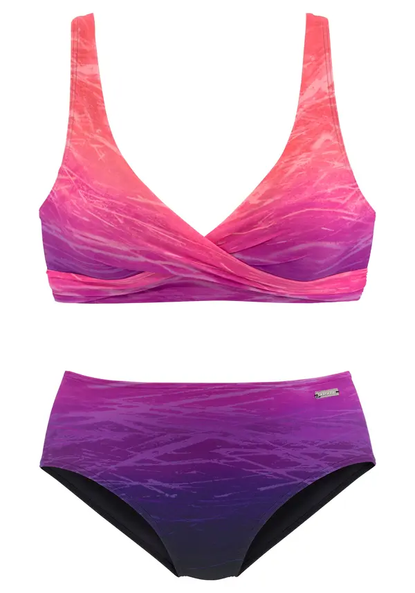 LASCANA LASCANA Bikini  lila / temno liila / roza