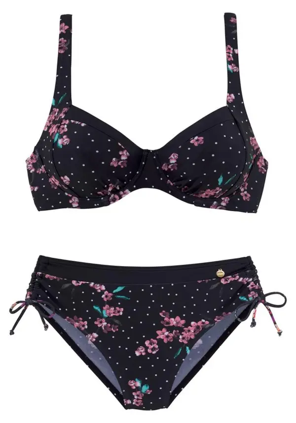 LASCANA LASCANA Bikini 'Wire Osaka'  črna