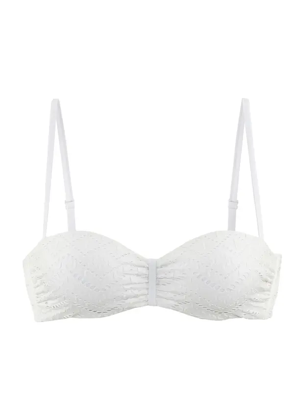 LASCANA LASCANA Bikini zgornji del  bela