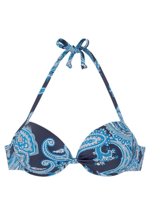 LASCANA LASCANA Bikini zgornji del 'Boho'  mornarska