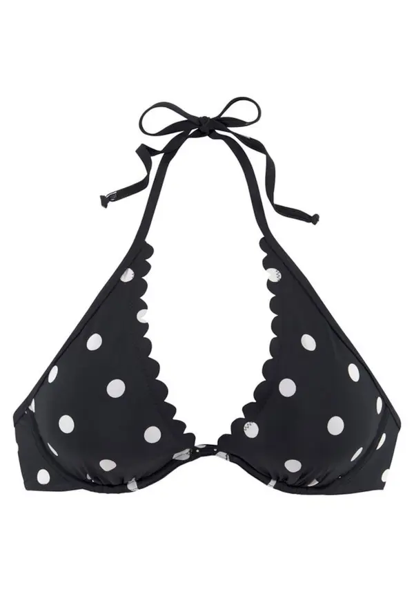 LASCANA LASCANA Bikini zgornji del  črna / bela