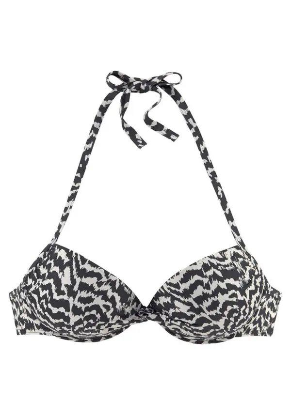 LASCANA LASCANA Bikini zgornji del  črna / bela