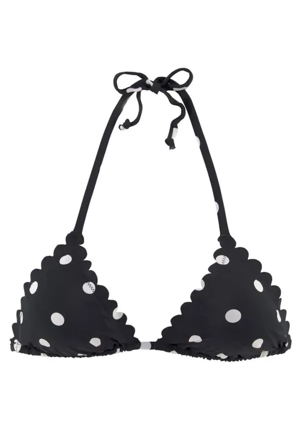 LASCANA LASCANA Bikini zgornji del  črna / bela