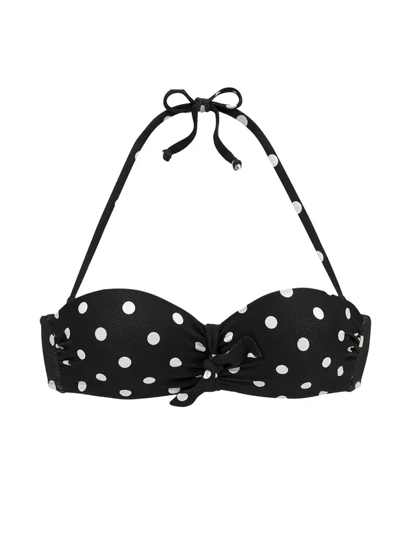 LASCANA LASCANA Bikini zgornji del  črna / bela