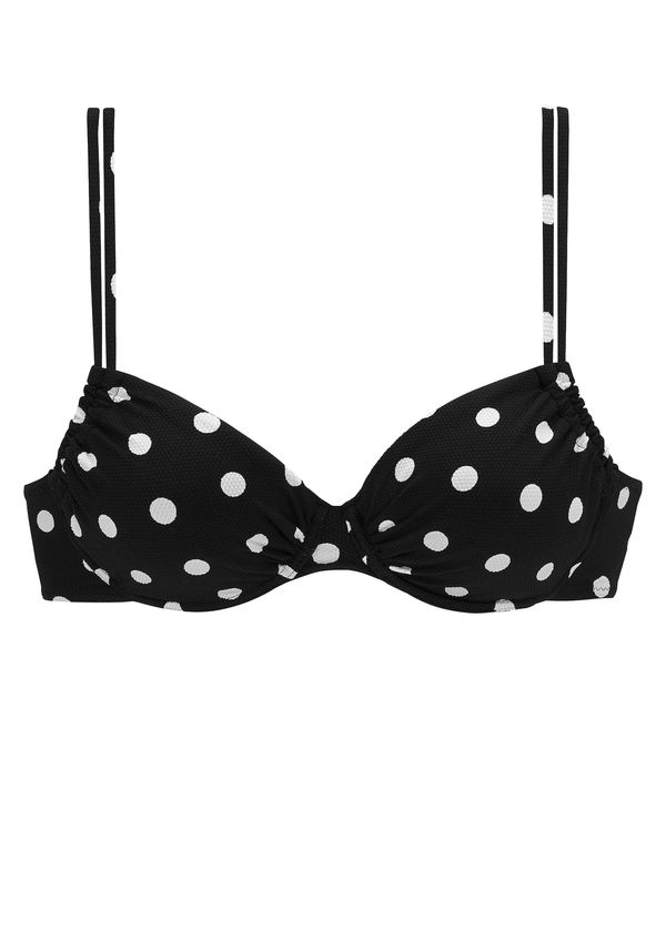 LASCANA LASCANA Bikini zgornji del  črna / bela