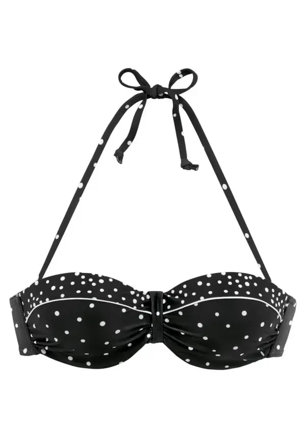 LASCANA LASCANA Bikini zgornji del  črna / bela
