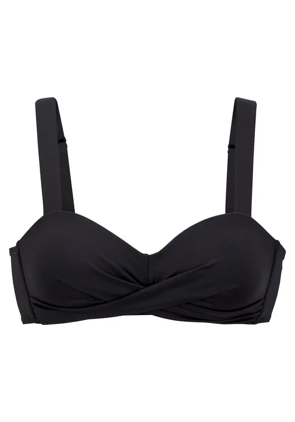 LASCANA LASCANA Bikini zgornji del  črna
