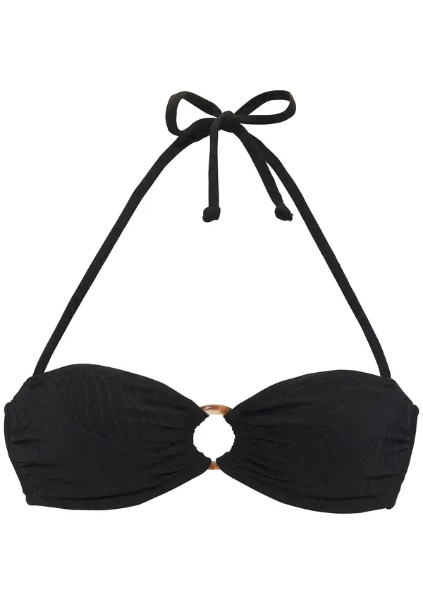 LASCANA LASCANA Bikini zgornji del  črna