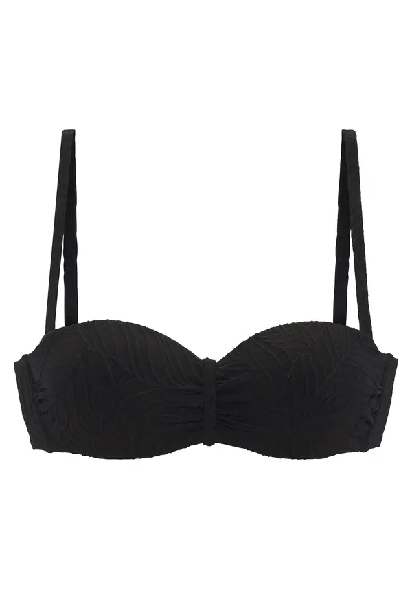 LASCANA LASCANA Bikini zgornji del  črna