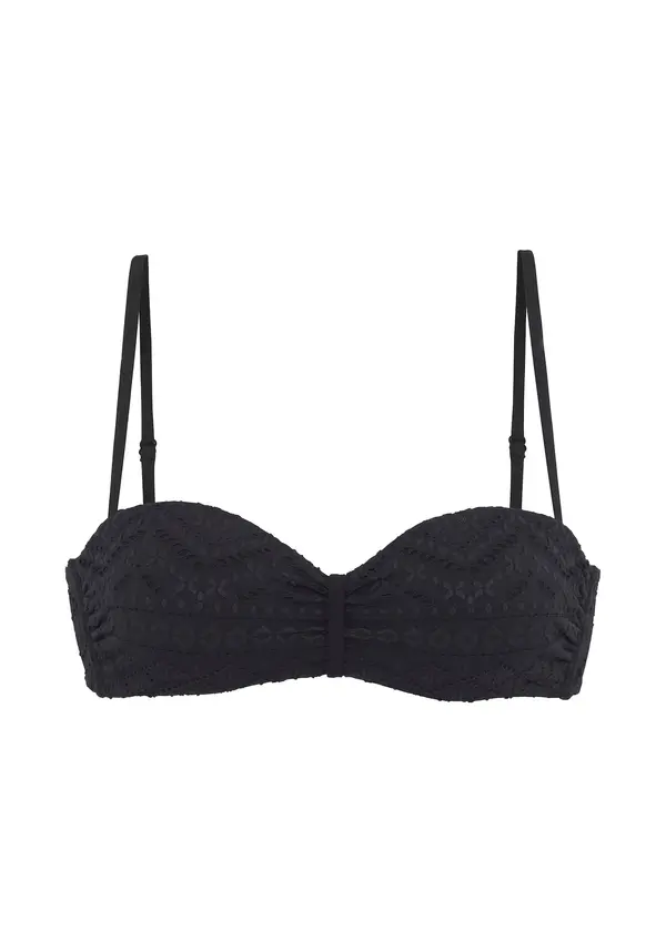 LASCANA LASCANA Bikini zgornji del  črna