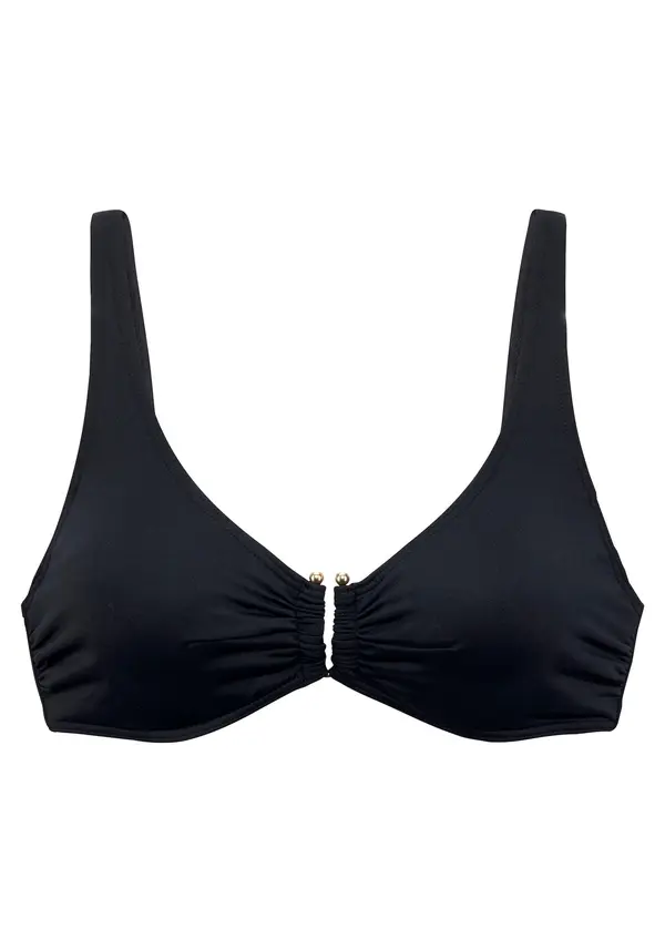 LASCANA LASCANA Bikini zgornji del  črna