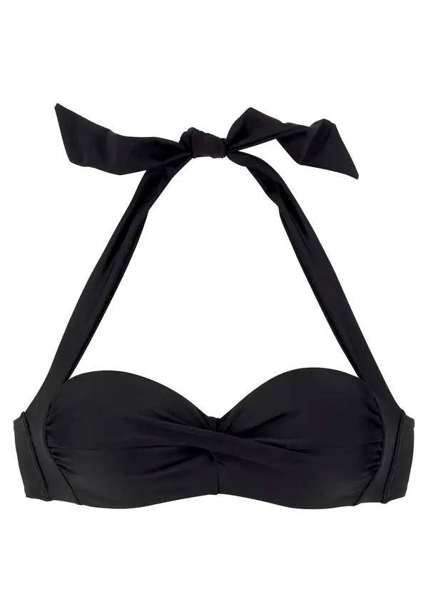 LASCANA LASCANA Bikini zgornji del  črna