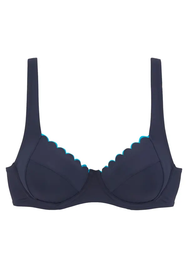 LASCANA LASCANA Bikini zgornji del  encijan