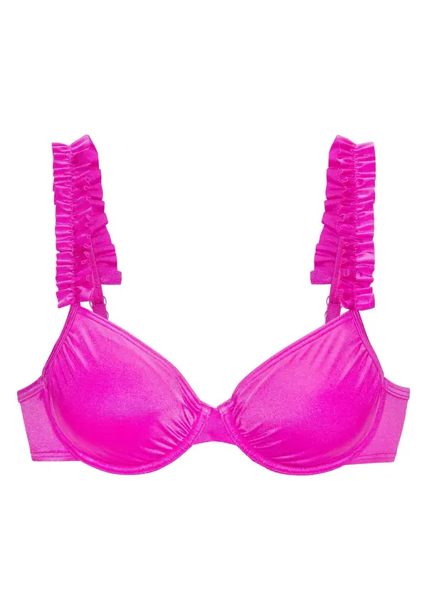 LASCANA LASCANA Bikini zgornji del  fuksija