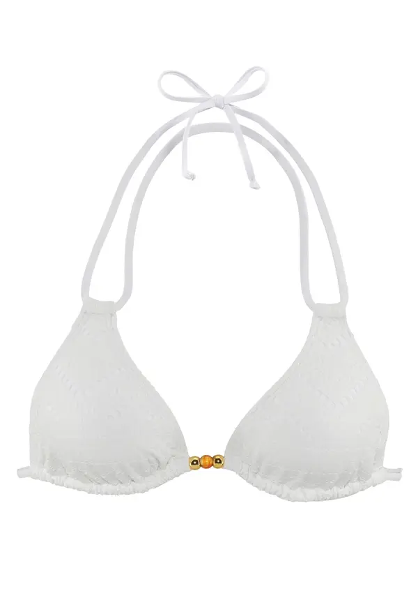 LASCANA LASCANA Bikini zgornji del  kremna