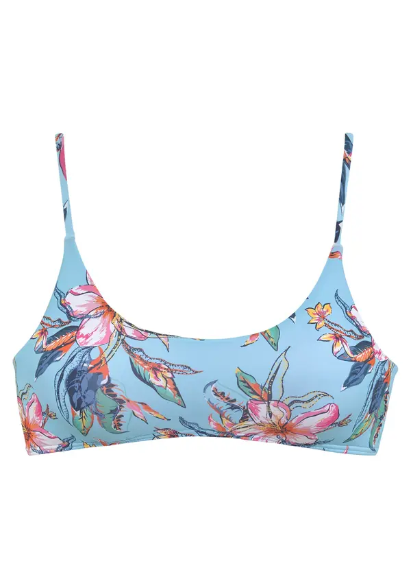 LASCANA LASCANA Bikini zgornji del 'Malia'  modra / oranžna / roza