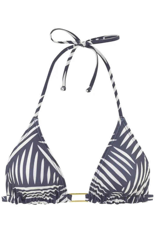 LASCANA LASCANA Bikini zgornji del  marine / bela