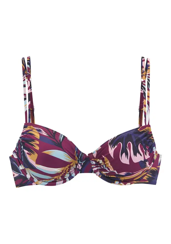 LASCANA LASCANA Bikini zgornji del  mešane barve / bordo