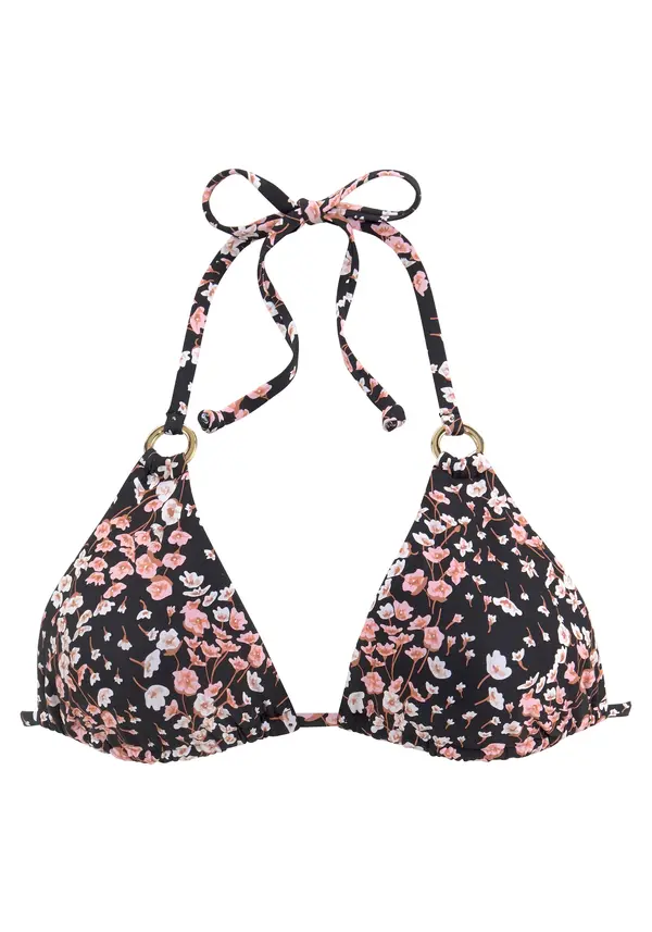 LASCANA LASCANA Bikini zgornji del  mešane barve / črna