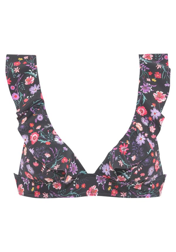 LASCANA LASCANA Bikini zgornji del  mešane barve / črna