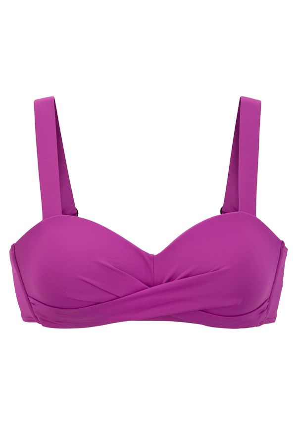 LASCANA LASCANA Bikini zgornji del  neonsko lila